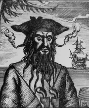 Captain Edward "Blackbeard" Teach.