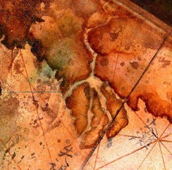 The Mississippi River on the .