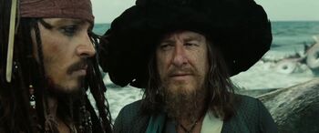  and Barbossa talking on .