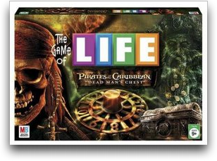 Life Pirates of the Caribbean Board Game Rules Instruction Booklet