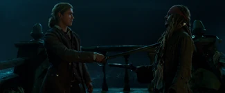 Jack and Henry have a stand-off.