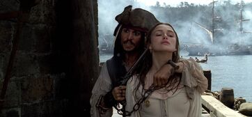 Pirates of the Caribbean: Tides of War - Will Turner and Elizabeth Swann  are nearly inseparable… ye know if that whole supernatural situation  never came between them. Whose adventure are ye most