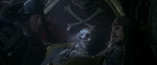 Jack and Barbossa with .