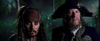 Barbossa and  captured by .