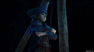 Sora wearing a pirate outfit