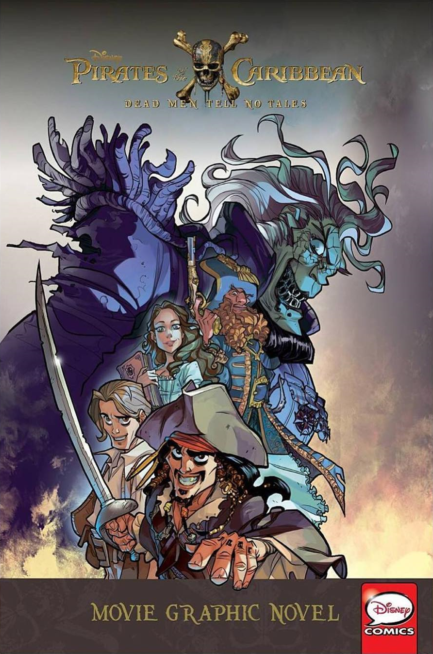 Pirates Of The Caribbean Dead Men Tell No Tales Movie Graphic Novel Potc Wiki Fandom