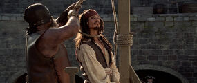 Jack Sparrow Hanging COTBP