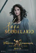 Kaya Scodelario POTC5 poster