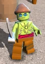 Old Haddy as he appears in TT Games' "LEGO Pirates of the Caribbean: The Video Game"