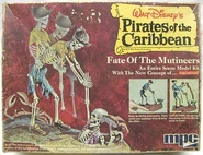 Fate of the Mutineers No fate worse than being dumped on a desert island... and falling in quicksand! One matey tries to help the other out, but a touch of the switch and... Zap/Action! The blighter's bones give way!