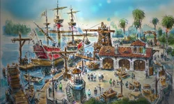 Entrance-to-Treasure-Cove-Shanghai-Disneyland