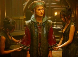 Elizabeth onboard the Empress.