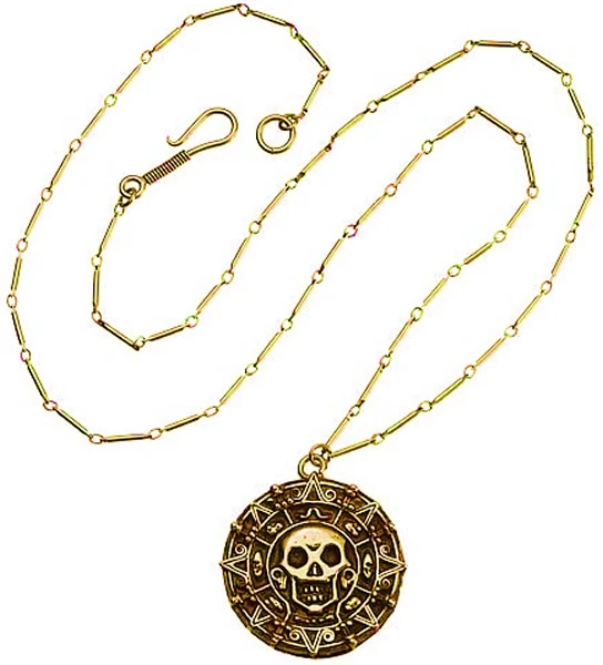 Elizabeth Swann's gold medallion | Pirates of the Caribbean Wiki