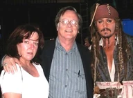 Serena, Tim Powers, and Johnny Depp.