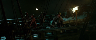 Barbossa crew Black Pearl