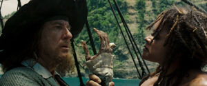 Barbossa and Tia Dalma AWE