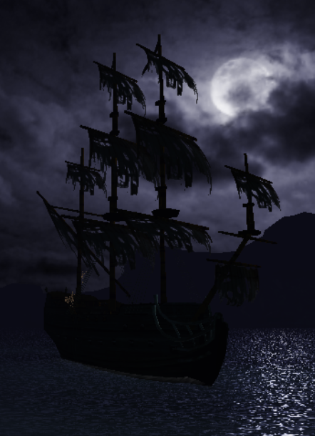 Pirate ships - Black Pearl, the most famous and the most recent