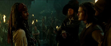  and Hector Barbossa negotiating in .
