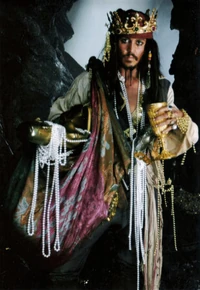 You come aboard like that and nobody asks where all those shiny trinkets came from?