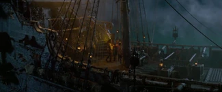 The  aboard the Queen Anne's Revenge.