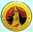 Disneyland Pirates of the Caribbean pin.