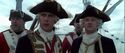 Norrington informs Gillette of Sparrow's "dawn appointment with the gallows" after Sparrow's escape.