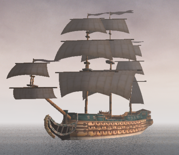 man o war pirate ship
