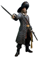 Barbossa KHIII Render