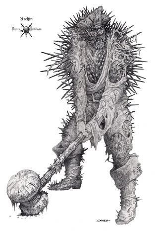 Concept art of Urchin.