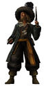 Captain Barbossa in Kingdom Hearts II