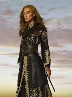 Elizabeth Swann was a Pirate Lord and King of the Fourth Brethren Court.