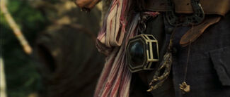 The compass on Jack's person at .