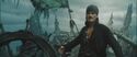 The resurrected Will Turner assuming command of the Flying Dutchman.