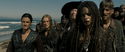 Barbossa and his crew in Davy Jones' Locker.