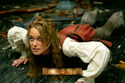 Keira Knightley on the set of PotC DMC