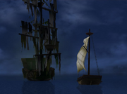 The Harkaway near the Grim Reaper.