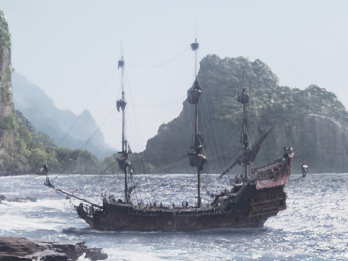 Ship, Pirates of the Caribbean Wiki, the pirate ship 
