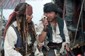 Jack Sparrow and Scrum aboard the Queen Anne's Revenge