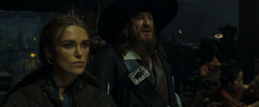  and Barbossa in the streets of .