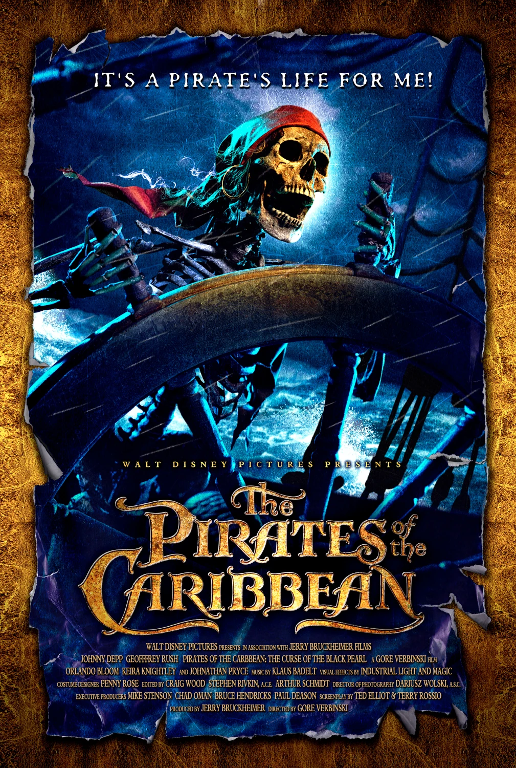 Pirates Of The Caribbean Curse Of The Black Pearl Wallpaper