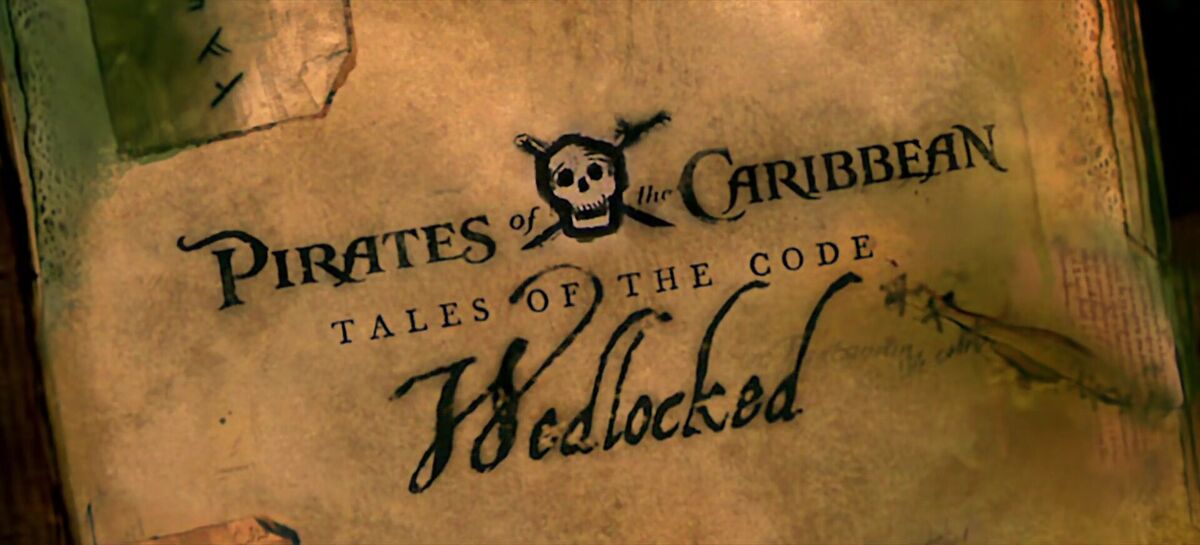 Pirates of the Caribbean Tales of the Code Wedlock by gsmenace on
