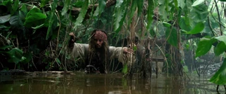 Jack leading the crew through the jungle.