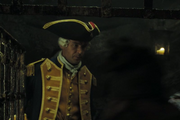 Norrington in the brig