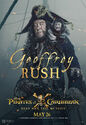 Geoffrey Rush POTC5 poster