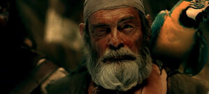  with his parrot at .