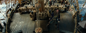 Barbossa on deck