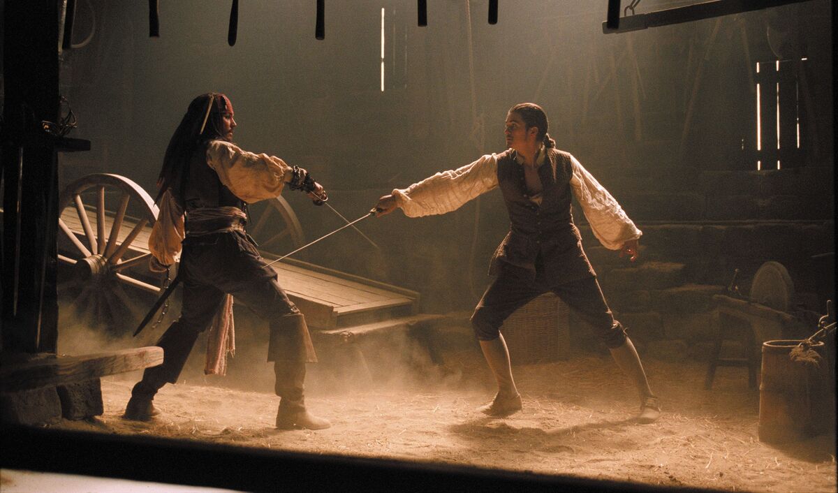 pirate sword fighting