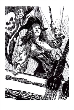 Captain Laura Smith was a well-known smuggler on the Seven Seas.