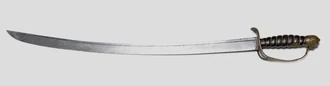 A cutlass.