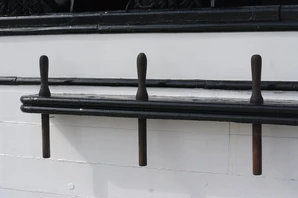 Belaying Pins without rigging around them.